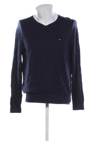 Pulover de bărbați Tommy Hilfiger, Mărime L, Culoare Albastru, Preț 281,99 Lei