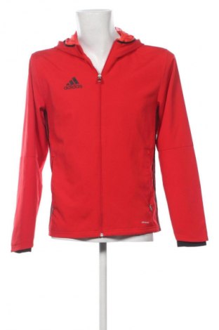 Férfi sweatshirt Adidas, Méret S, Szín Piros, Ár 12 289 Ft