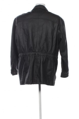 Мъжко кожено яке C&A, Размер XL, Цвят Черен, Цена 14,31 €