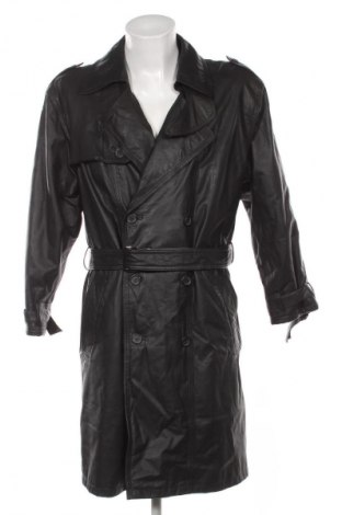 Geacă de piele pentru bărbati Euromoda, Mărime M, Culoare Negru, Preț 719,99 Lei