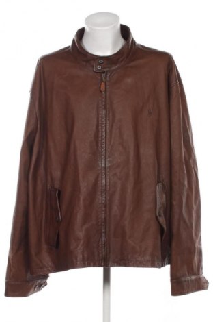 Pánská kožená bunda  Polo Ralph Lauren, Velikost 5XL, Barva Hnědá, Cena  5 449,00 Kč