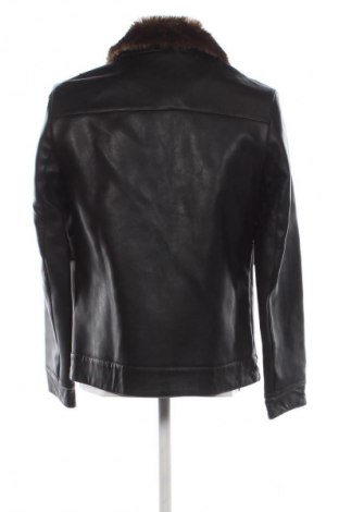 Pánská kožená bunda  River Island, Velikost M, Barva Černá, Cena  659,00 Kč