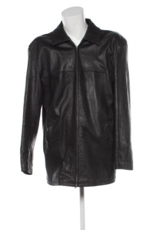 Мъжко кожено яке Unbranded, Размер XL, Цвят Черен, Цена 26,58 €