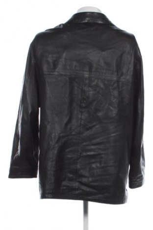 Мъжко кожено яке Unbranded, Размер XL, Цвят Черен, Цена 20,45 €