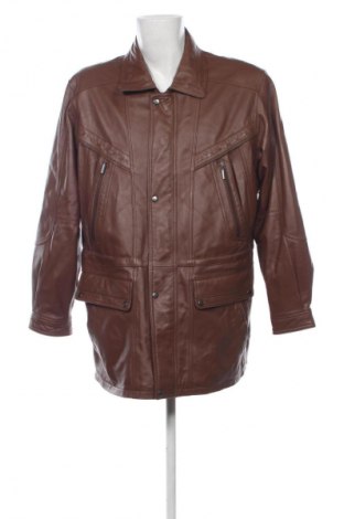 Pánská kožená bunda  Unbranded, Velikost XL, Barva Hnědá, Cena  789,00 Kč