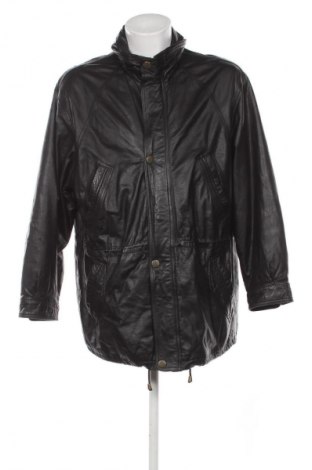 Мъжко кожено яке Unbranded, Размер L, Цвят Черен, Цена 20,96 €