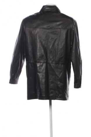 Мъжко кожено яке Unbranded, Размер L, Цвят Черен, Цена 20,96 €