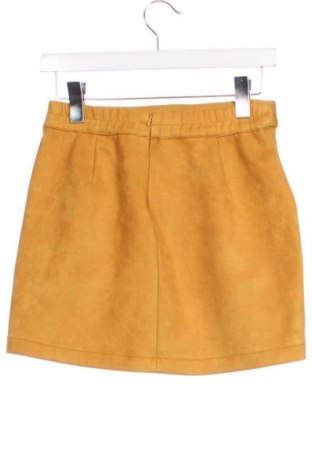 Fustă Bershka, Mărime XS, Culoare Galben, Preț 32,99 Lei