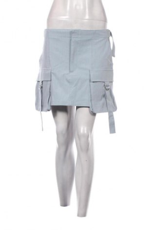 Fustă Bershka, Mărime L, Culoare Albastru, Preț 21,99 Lei