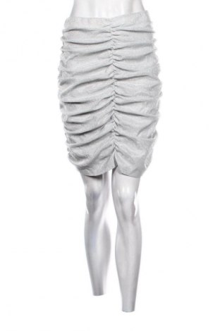 Sukně Boohoo, Velikost L, Barva Stříbrná, Cena  389,00 Kč