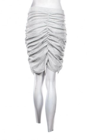 Sukně Boohoo, Velikost L, Barva Stříbrná, Cena  389,00 Kč