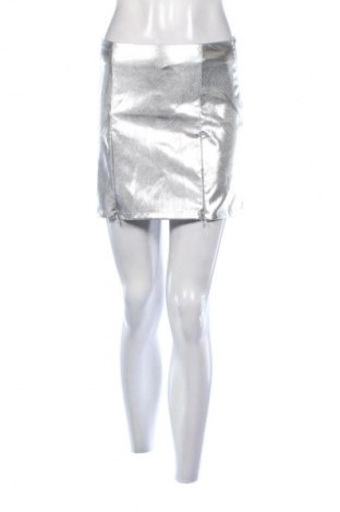 Fustă Cropp, Mărime S, Culoare Argintiu, Preț 109,99 Lei