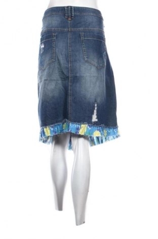 Rock Ulla Popken, Größe 4XL, Farbe Blau, Preis € 18,99