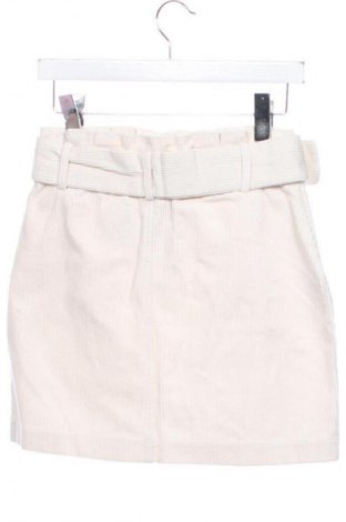 Fustă Zara, Mărime XS, Culoare Ecru, Preț 31,99 Lei
