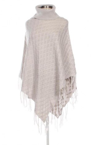 Πόντσο Jean Pascale, Μέγεθος M, Χρώμα Γκρί, Τιμή 15,15 €