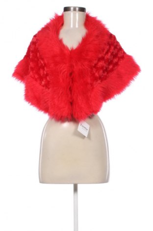 Poncho Unbranded, Mărime XS, Culoare Roșu, Preț 78,99 Lei