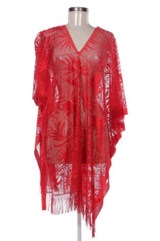 Ponczo Unbranded, Rozmiar XL, Kolor Czerwony, Cena 64,99 zł