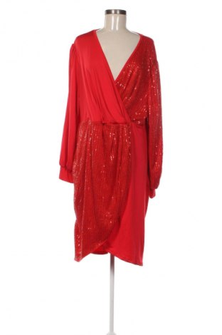 Рокля SHEIN, Размер 3XL, Цвят Червен, Цена 8,18 €