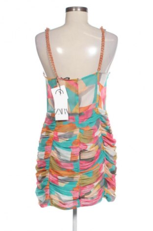 Kleid Zara, Größe L, Farbe Mehrfarbig, Preis 16,80 €