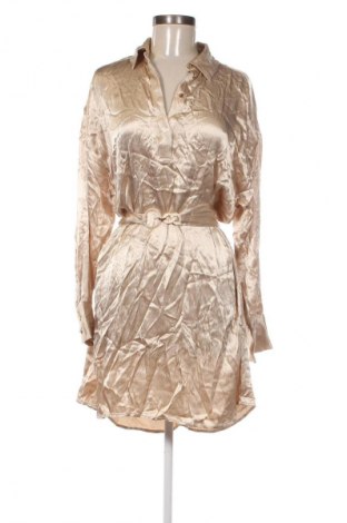 Φόρεμα Zara, Μέγεθος L, Χρώμα  Μπέζ, Τιμή 19,99 €