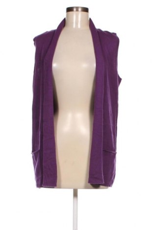 Damski kardigan Laura Torelli, Rozmiar S, Kolor Fioletowy, Cena 19,99 zł