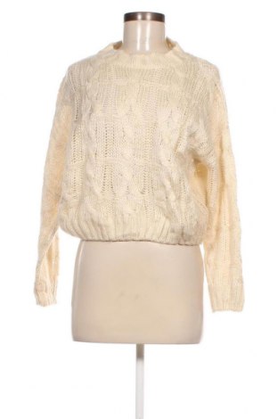 Damski sweter Unbranded, Rozmiar M, Kolor ecru, Cena 61,99 zł