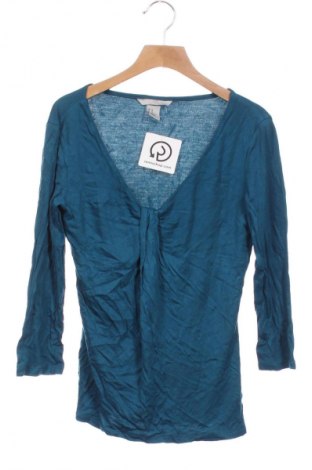 Γυναικεία μπλούζα H&M, Μέγεθος XS, Χρώμα Μπλέ, Τιμή 0,99 €