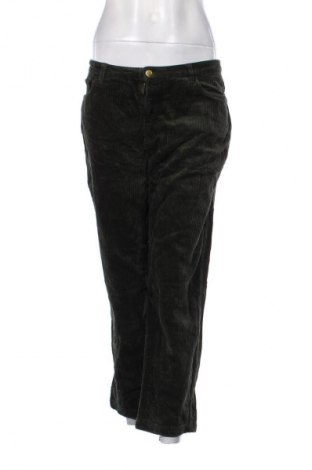 Pantaloni de velvet de femei ONLY, Mărime M, Culoare Verde, Preț 5,99 Lei