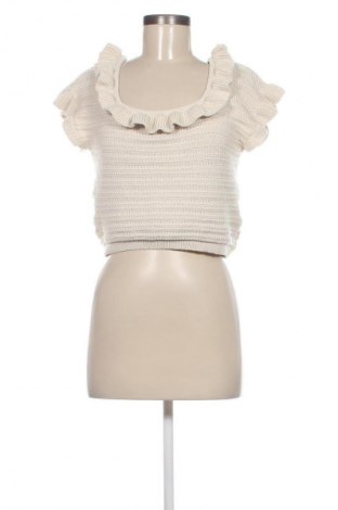 Дамски пуловер H&M, Размер L, Цвят Бежов, Цена 3,57 €