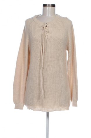 Γυναικείο πουλόβερ Rainbow, Μέγεθος M, Χρώμα  Μπέζ, Τιμή 3,99 €