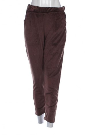 Pantaloni trening de femei Unbranded, Mărime S, Culoare Maro, Preț 42,99 Lei