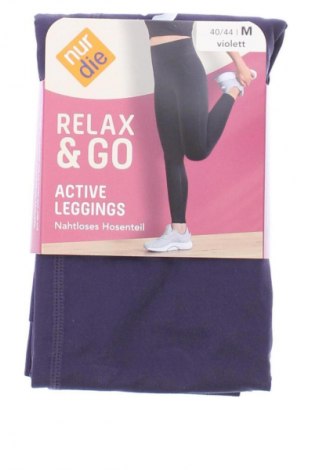 	Strumpfhose-Leggings Nur Die, Größe M, Farbe Lila, Preis € 10,99