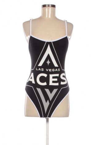 Γυναικεία μπλούζα-Κορμάκι Bershka, Μέγεθος L, Χρώμα Μαύρο, Τιμή 11,99 €