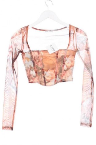 Γυναικεία μπλούζα Bershka, Μέγεθος XS, Χρώμα Πολύχρωμο, Τιμή 10,99 €