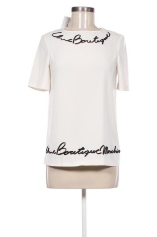 Bluzka damska Boutique Moschino, Rozmiar XS, Kolor ecru, Cena 306,99 zł