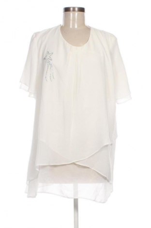 Γυναικεία μπλούζα Canda, Μέγεθος XXL, Χρώμα Λευκό, Τιμή 11,99 €