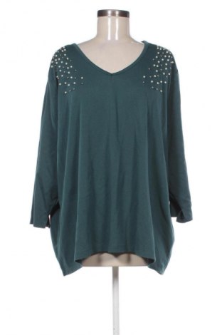 Γυναικεία μπλούζα Cellbes, Μέγεθος 5XL, Χρώμα Πράσινο, Τιμή 20,99 €