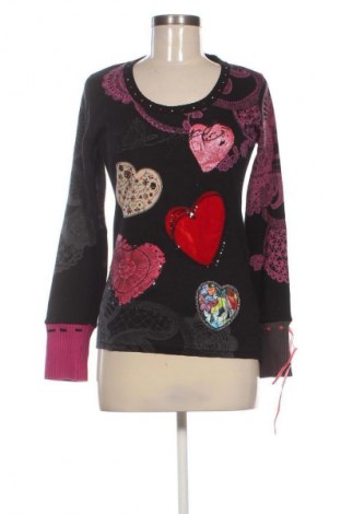 Γυναικεία μπλούζα Desigual, Μέγεθος M, Χρώμα Πολύχρωμο, Τιμή 18,99 €
