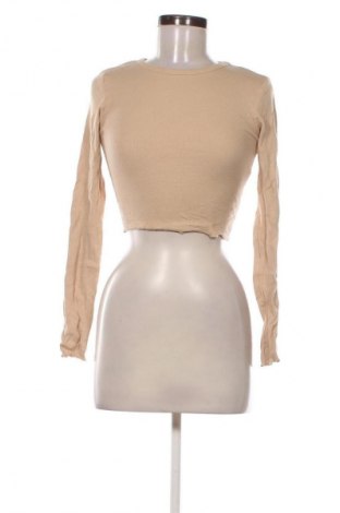 Γυναικεία μπλούζα Fb Sister, Μέγεθος XS, Χρώμα  Μπέζ, Τιμή 4,99 €