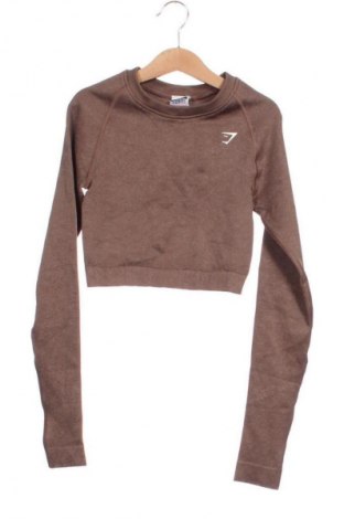 Bluză de femei Gymshark, Mărime XS, Culoare Maro, Preț 32,99 Lei