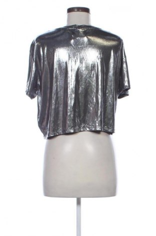 Γυναικεία μπλούζα H&M Divided, Μέγεθος L, Χρώμα Ασημί, Τιμή 10,00 €