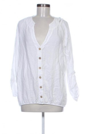 Női blúz Le Monde Du Lin, Méret L, Szín Fehér, Ár 21 119 Ft