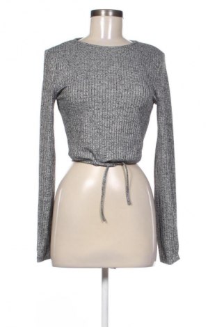 Γυναικεία μπλούζα NA-KD, Μέγεθος L, Χρώμα Γκρί, Τιμή 14,99 €