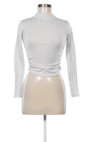 Γυναικεία μπλούζα NEW COLLECTION, Μέγεθος XS, Χρώμα Ασημί, Τιμή 8,99 €