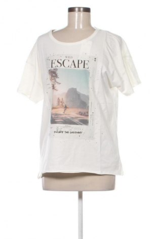 Γυναικεία μπλούζα Oui, Μέγεθος L, Χρώμα Λευκό, Τιμή 43,99 €