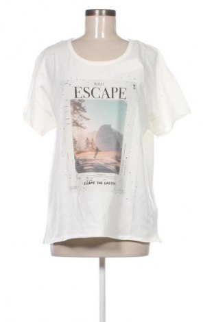 Γυναικεία μπλούζα Oui, Μέγεθος L, Χρώμα Λευκό, Τιμή 43,99 €