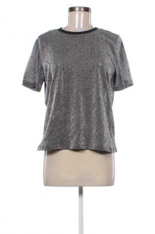 Дамска блуза Pieces, Размер M, Цвят Сребрист, Цена 4,60 €