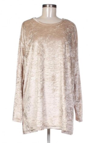 Damen Shirt Queen-Size, Größe 4XL, Farbe Beige, Preis € 9,99