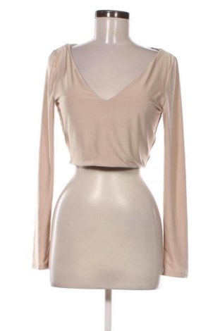 Bluză de femei SHEIN, Mărime M, Culoare Bej, Preț 8,99 Lei