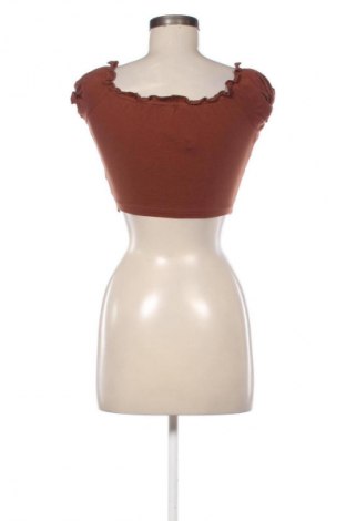 Γυναικεία μπλούζα SHEIN, Μέγεθος S, Χρώμα Καφέ, Τιμή 10,00 €